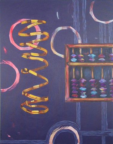Abacus and Gold Armlet