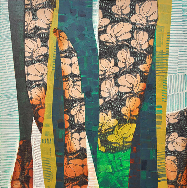 My Garden Paradise (Triptych)