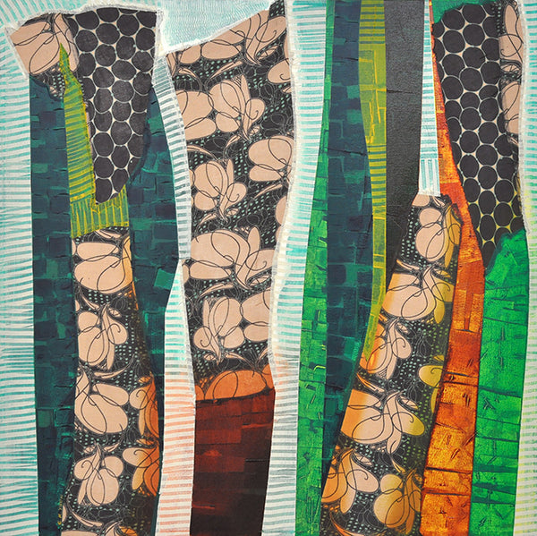 My Garden Paradise (Triptych)